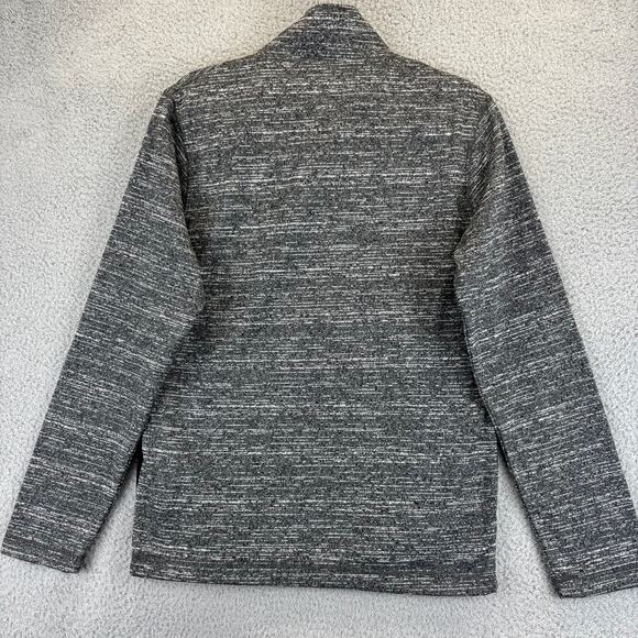 NFL New Orleans Saints Pullover Mens Small Team Apparel 1/4 Zip Heathered Pocket - Picture 9 of 10